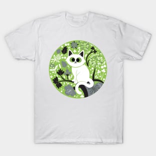 Agender Pride Cat T-Shirt